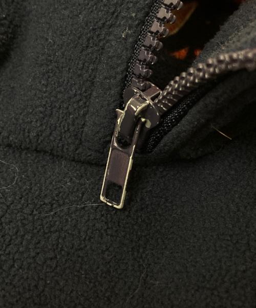 REEBOK（リーボック）REEBOK (リーボック) ハーフジップフリースジャケット ネイビー×オレンジ サイズ:XLの古着・服飾アイテム