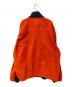 REEBOK (リーボック) ハーフジップフリースジャケット ネイビー×オレンジ サイズ:XL：4000円