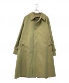 BEAMS Fビームスエフ）の古着「シングル ラグランスリーブ ベルテッドコート」｜オリーブ