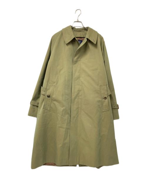 BEAMS F（ビームスエフ）BEAMS F (ビームスエフ) シングル ラグランスリーブ ベルテッドコート オリーブ サイズ:38の古着・服飾アイテム