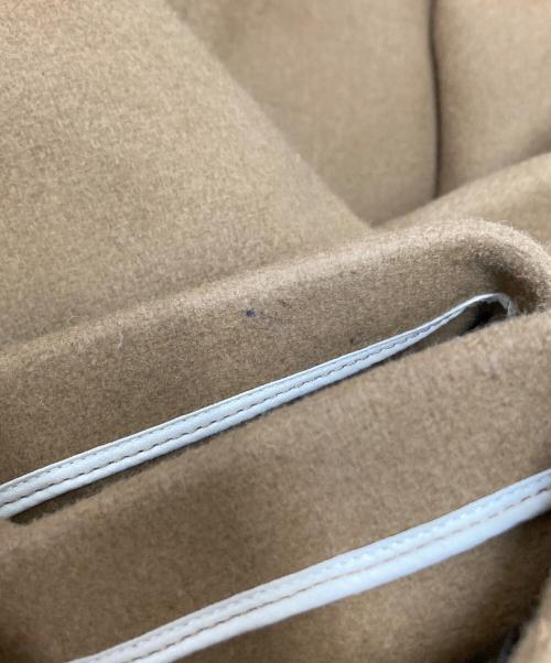 LIVING CONCEPT（リビングコンセプト）LIVING CONCEPT (リビングコンセプト) ロングダッフルコート キャメル サイズ:2の古着・服飾アイテム