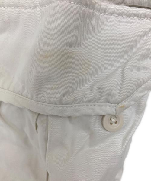 POLO RALPH LAUREN（ポロ・ラルフローレン）POLO RALPH LAUREN (ポロ・ラルフローレン) ハーフカーゴパンツ ホワイト サイズ:36の古着・服飾アイテム