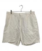 POLO RALPH LAURENポロ・ラルフローレン）の古着「リネンシルクハーフパンツ」｜ホワイト