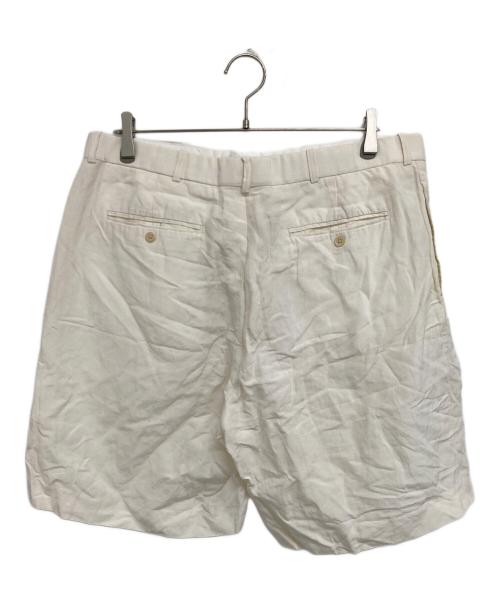 POLO RALPH LAUREN（ポロ・ラルフローレン）POLO RALPH LAUREN (ポロ・ラルフローレン) リネンシルクハーフパンツ ホワイト サイズ:38の古着・服飾アイテム