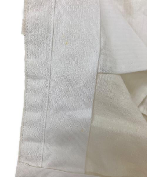 POLO RALPH LAUREN（ポロ・ラルフローレン）POLO RALPH LAUREN (ポロ・ラルフローレン) リネンシルクハーフパンツ ホワイト サイズ:38の古着・服飾アイテム