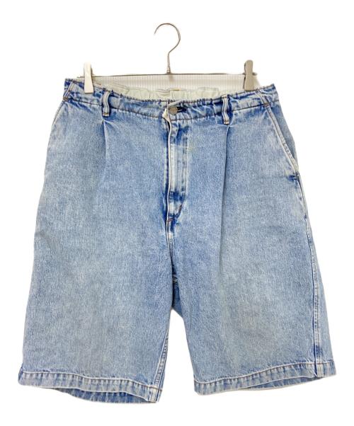 orSlow（オアスロウ）orSlow (オアスロウ) ハーフデニムパンツ インディゴ サイズ:XLの古着・服飾アイテム