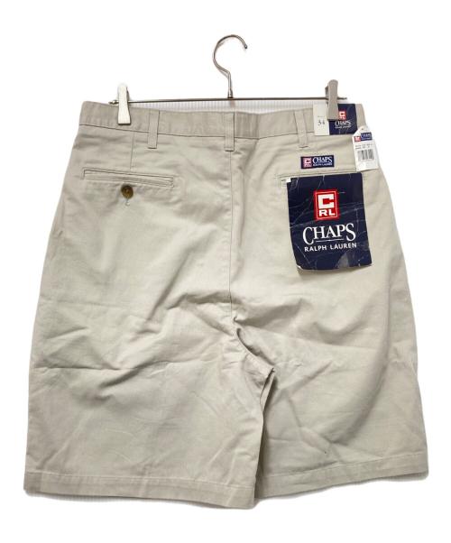 CHAPS（チャップス）CHAPS (チャップス) 2タックハーフパンツ ベージュ サイズ:34の古着・服飾アイテム