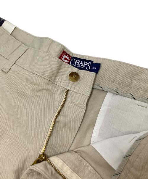 CHAPS（チャップス）CHAPS (チャップス) 2タックハーフパンツ ベージュ サイズ:34の古着・服飾アイテム