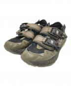 NEW BALANCE×Snow peakニューバランス×スノーピーク）の古着「Niobium Concept 2 Brown Black」｜オリーブ×ブラック