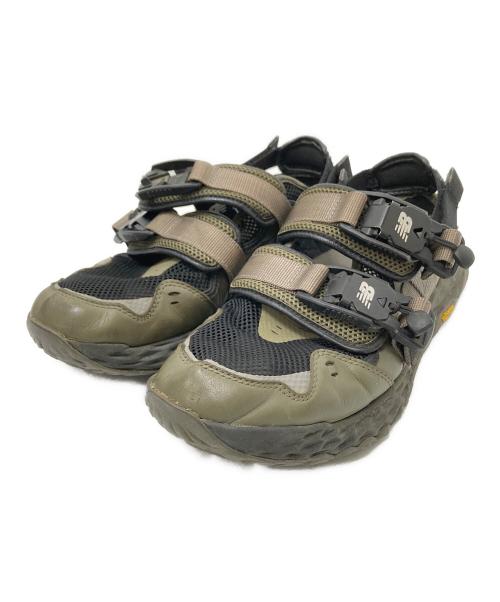 NEW BALANCE（ニューバランス）NEW BALANCE (ニューバランス) Snow peak (スノーピーク) Niobium Concept 2 Brown Black オリーブ×ブラック サイズ:26.5㎝の古着・服飾アイテム