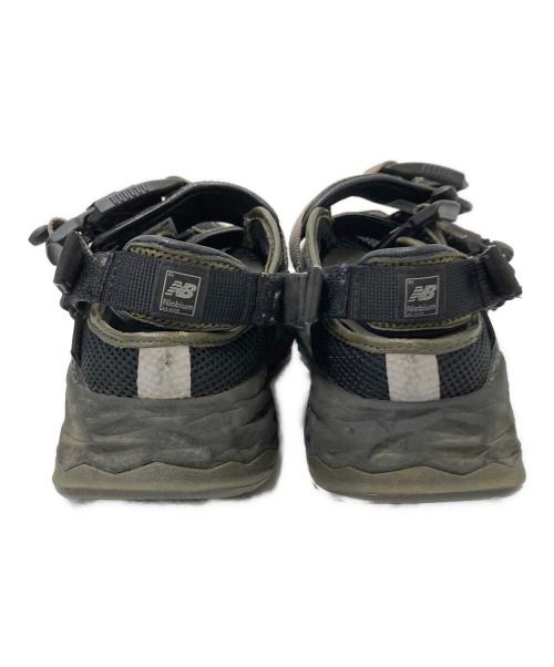 NEW BALANCE（ニューバランス）NEW BALANCE (ニューバランス) Snow peak (スノーピーク) Niobium Concept 2 Brown Black オリーブ×ブラック サイズ:26.5㎝の古着・服飾アイテム