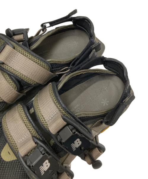 NEW BALANCE（ニューバランス）NEW BALANCE (ニューバランス) Snow peak (スノーピーク) Niobium Concept 2 Brown Black オリーブ×ブラック サイズ:26.5㎝の古着・服飾アイテム