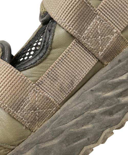 NEW BALANCE（ニューバランス）NEW BALANCE (ニューバランス) Snow peak (スノーピーク) Niobium Concept 2 Brown Black オリーブ×ブラック サイズ:26.5㎝の古着・服飾アイテム