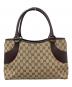 GUCCI（グッチ）の古着「GGキャンバストートバッグ」｜ブラウン×ベージュ