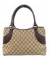 GUCCI (グッチ) GGキャンバストートバッグ ブラウン×ベージュ サイズ:下記参照：15000円