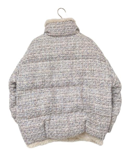 Snidel（スナイデル）Snidel (スナイデル) ツイードダウン ピンクベージュ サイズ:Fの古着・服飾アイテム