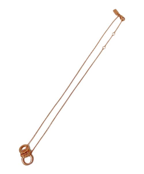 COACH（コーチ）COACH (コーチ) 3連サークル ネックレス ブロンズ サイズ:下記参照の古着・服飾アイテム