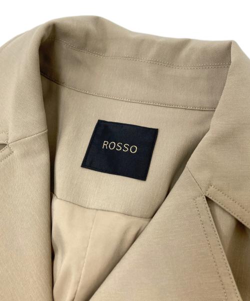 ROSSO（ロッソ）ROSSO (ロッソ) バックタックトレンチコート ベージュ サイズ:38の古着・服飾アイテム