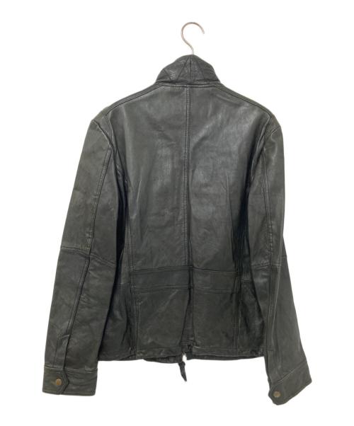 AVIREX（アヴィレックス）AVIREX (アヴィレックス) シングルライダースジャケット ブラック サイズ:Mの古着・服飾アイテム