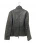 AVIREX (アヴィレックス) シングルライダースジャケット ブラック サイズ:M：8000円