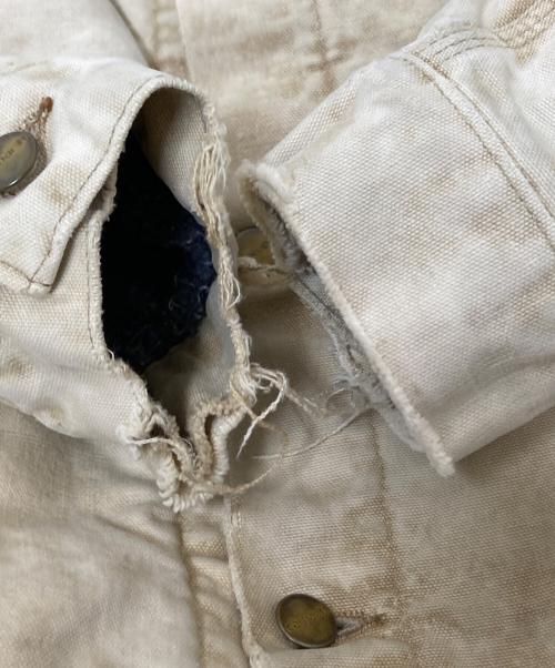CarHartt（カーハート）CarHartt (カーハート) トラッカージャケット ベージュ サイズ:Lの古着・服飾アイテム