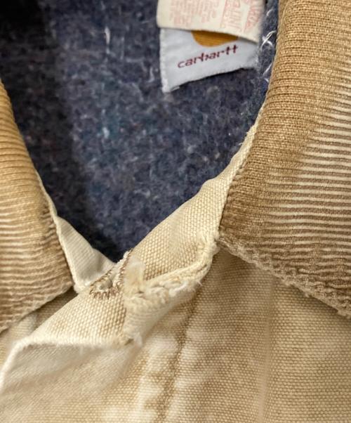 CarHartt（カーハート）CarHartt (カーハート) トラッカージャケット ベージュ サイズ:Lの古着・服飾アイテム