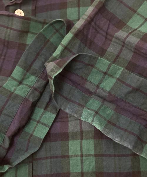 POLO RALPH LAUREN（ポロ・ラルフローレン）POLO RALPH LAUREN (ポロ・ラルフローレン) チェック半袖シャツ グリーン サイズ:Lの古着・服飾アイテム