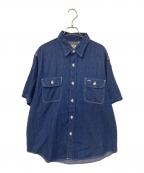 SUGAR CANEシュガーケーン）の古着「デニムワークシャツ」｜インディゴ