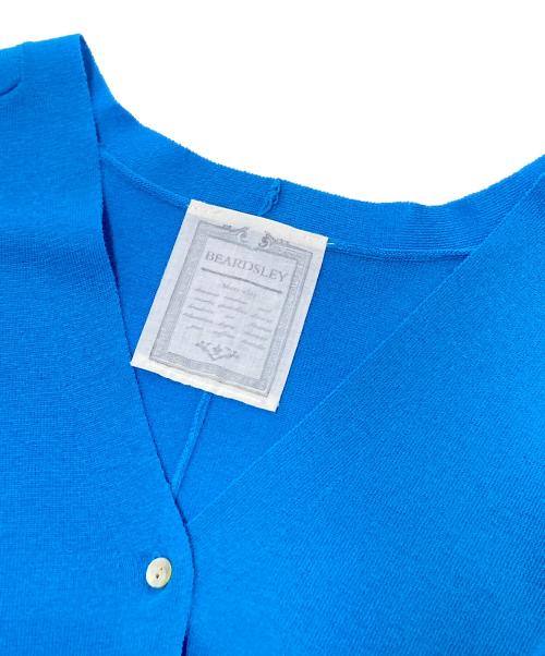 BEARDSLEY（ビアズリー）BEARDSLEY (ビアズリー) カーディガン ブルー サイズ:Fの古着・服飾アイテム