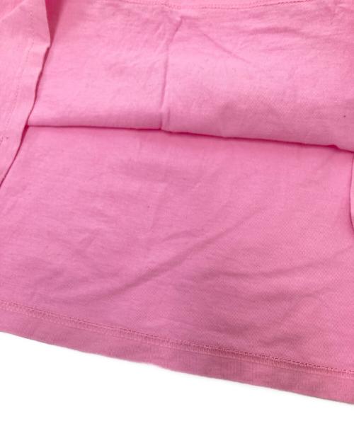 stussy（ステューシー）stussy (ステューシー) プリントTシャツ ピンク サイズ:Lの古着・服飾アイテム
