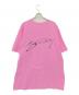 stussy (ステューシー) プリントTシャツ ピンク サイズ:L：4000円