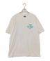 stussy（ステューシー）の古着「SKULL CREST TEE」｜ホワイト