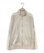 adidasアディダス）の古着「トラックジャケット」｜ベージュ