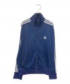 adidasアディダス）の古着「トラックジャケット」｜ネイビー