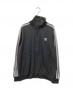 adidasアディダス）の古着「トラックジャケット」｜ブラック