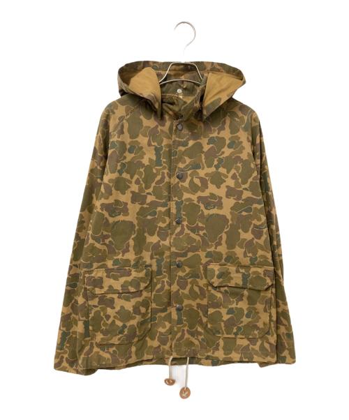 Mt. Rainier Design（マウントレイニアデザイン）Mt. Rainier Design (マウントレイニアデザイン) カモ柄フーデッドジャケット ブラウン サイズ:Mの古着・服飾アイテム