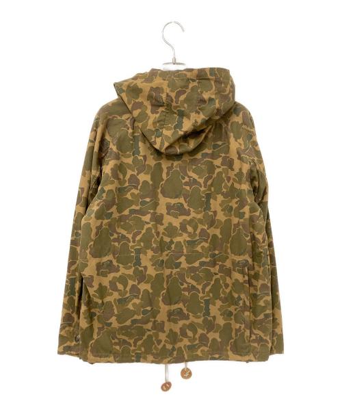 Mt. Rainier Design（マウントレイニアデザイン）Mt. Rainier Design (マウントレイニアデザイン) カモ柄フーデッドジャケット ブラウン サイズ:Mの古着・服飾アイテム