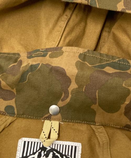 Mt. Rainier Design（マウントレイニアデザイン）Mt. Rainier Design (マウントレイニアデザイン) カモ柄フーデッドジャケット ブラウン サイズ:Mの古着・服飾アイテム