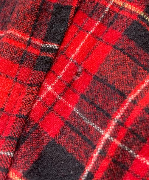PENDLETON（ペンドルトン）PENDLETON (ペンドルトン) ウールチェックネルシャツ レッド×ブラック サイズ:Mの古着・服飾アイテム