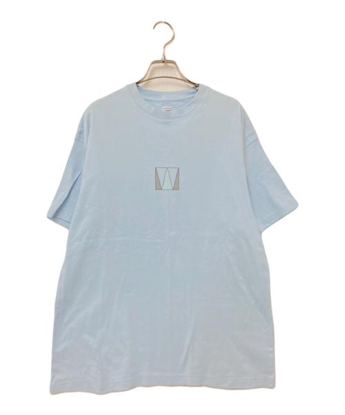 SEQUEL（シークエル）SEQUEL (シークエル) FRAGMENT DESIGN (フラグメントデザイン) プリントTシャツ ブルー サイズ:Lの古着・服飾アイテム