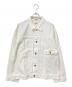 Attick by John bull（アティックバイジョンブル）の古着「デニムトラッカージャケット」｜ホワイト