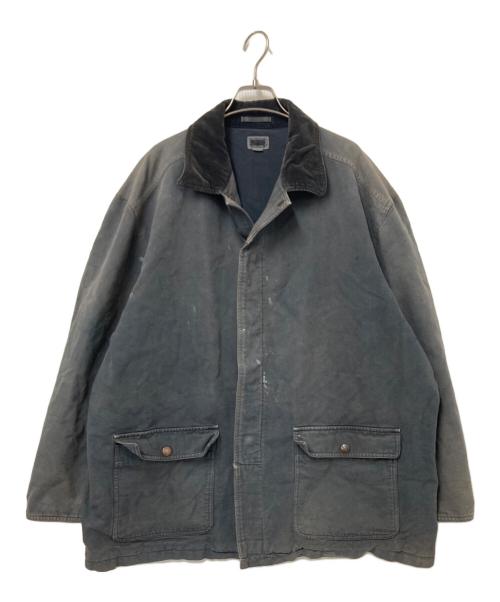 BASCO（バスコ）BASCO (バスコ) カバーオール ブラック サイズ:Lの古着・服飾アイテム