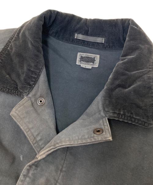 BASCO（バスコ）BASCO (バスコ) カバーオール ブラック サイズ:Lの古着・服飾アイテム