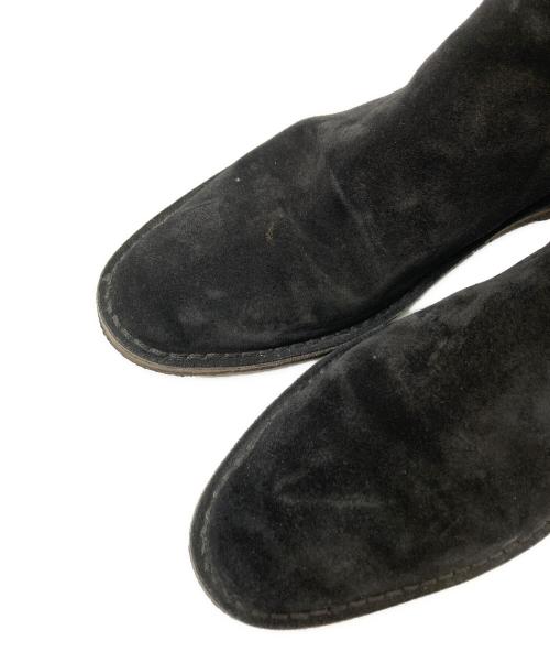 Saint Laurent Paris（サンローランパリ）Saint Laurent Paris (サンローランパリ) スウェードサイドゴアシューズ ブラック サイズ:40の古着・服飾アイテム