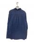 stussy (ステューシー) チェックシャツ ブルー×ブラック サイズ:M：4500円