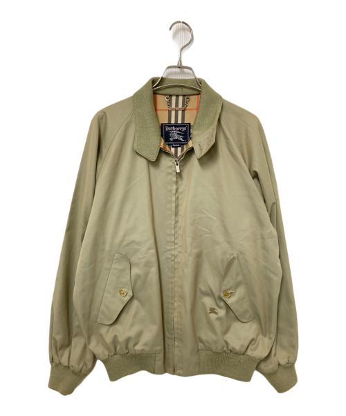 Burberry's（バーバリー）Burberry's (バーバリーズ) 裏地ノバチェックブルゾン オリーブ サイズ:Mの古着・服飾アイテム
