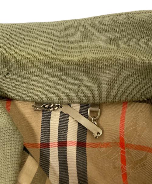 Burberry's（バーバリー）Burberry's (バーバリーズ) 裏地ノバチェックブルゾン オリーブ サイズ:Mの古着・服飾アイテム