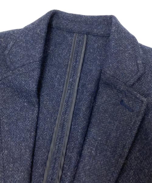 FARAH（ファーラー）FARAH (ファーラー) ウールツイード 2B Casual Jacket ネイビー サイズ:Lの古着・服飾アイテム