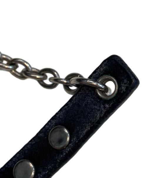 Hysteric Glamour（ヒステリックグラマー）Hysteric Glamour (ヒステリックグラマー) PICKレザーチョーカー ブラック サイズ:下記参照の古着・服飾アイテム