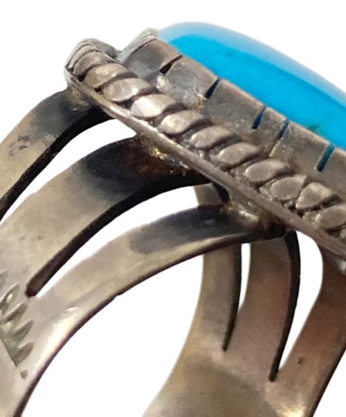 HF SILVER CRAFT（エイチエフシルバークラフト）HF SILVER CRAFT (エイチエフシルバークラフト) ターコイズリング ブルー サイズ:21号の古着・服飾アイテム